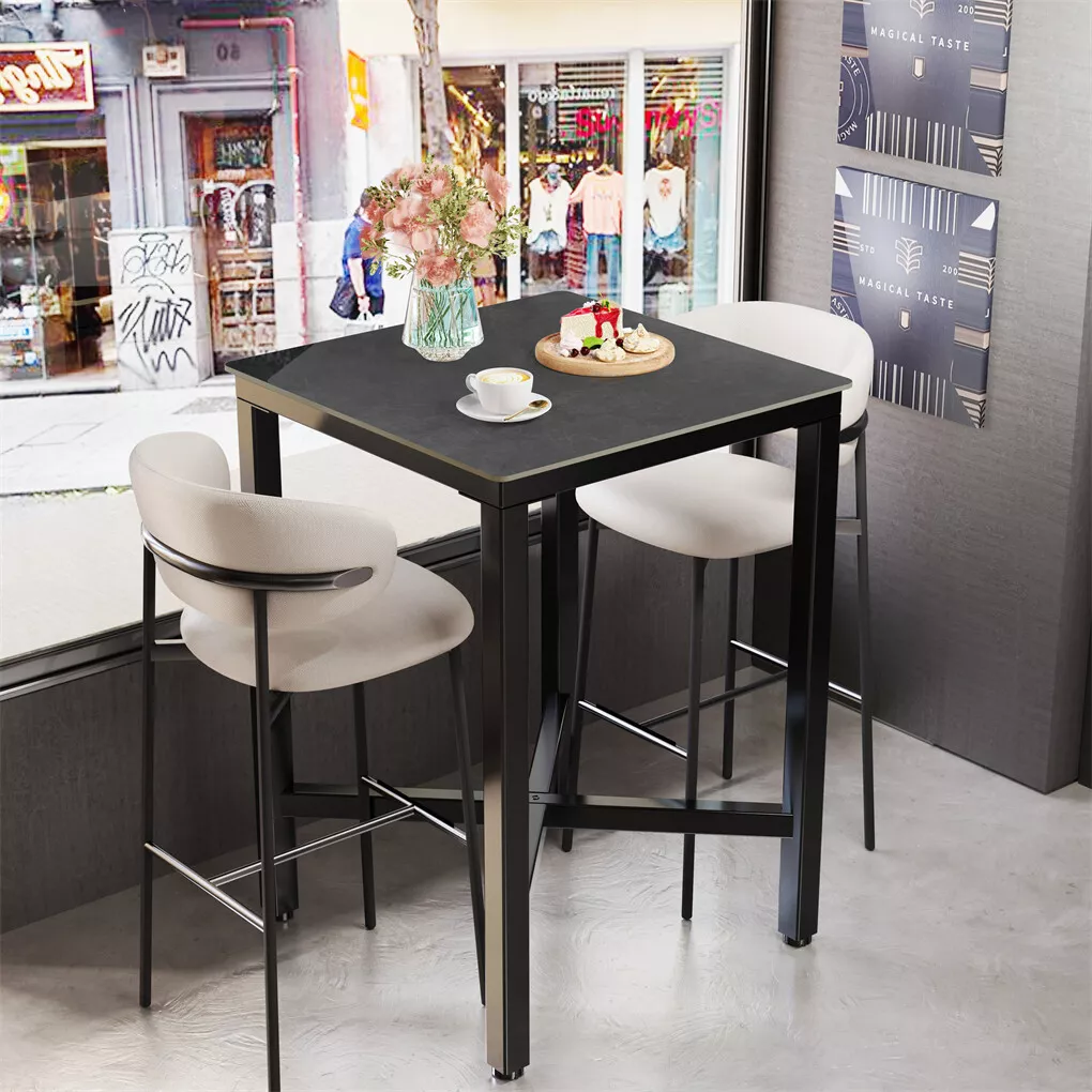 โต๊ะบาร์ทรงสี่เหลี่ยมสูง 41.4  - Commercial Kitchen Counter บทวิจารณ์และราคา