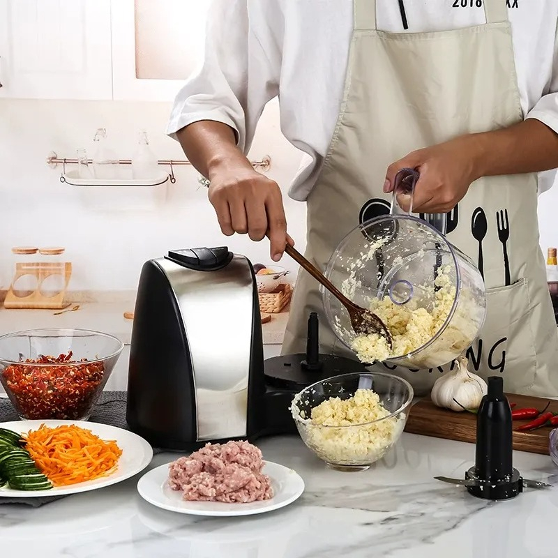 เครื่องบดกระเทียมไฟฟ้า เครื่อง - Commercial Kitchen Grinder บทวิจารณ์และราคา