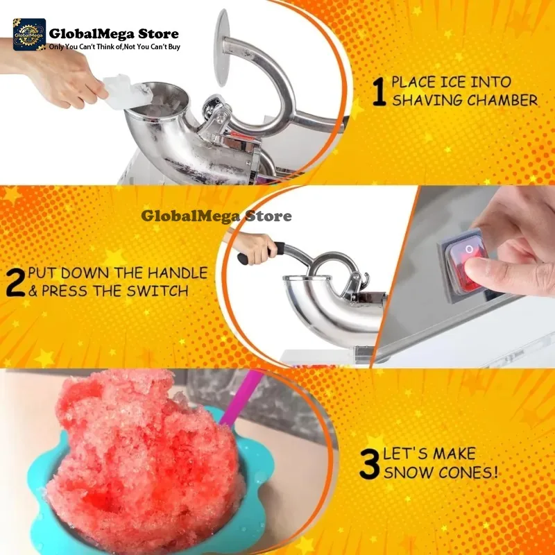 เครื่องบดน้ำแข็งกึ่งอัตโนมัติร - Commercial Kitchen Ice Machine บทวิจารณ์และราคา