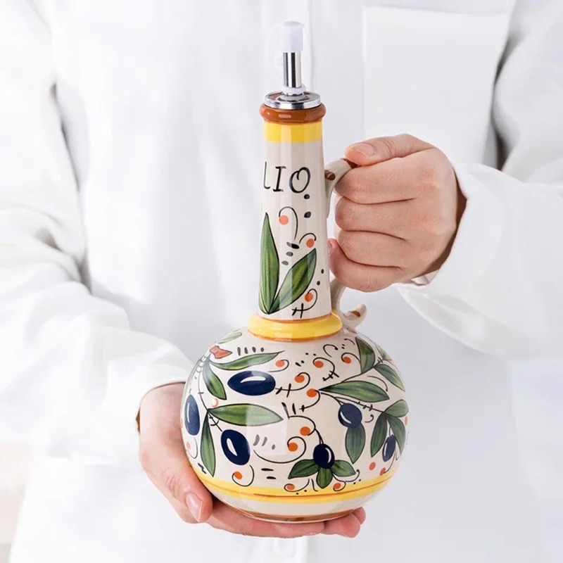 ขวดน้ำมันเซรามิก ขวดซอส ขวดเคร - Commercial Kitchen Items บทวิจารณ์และราคา
