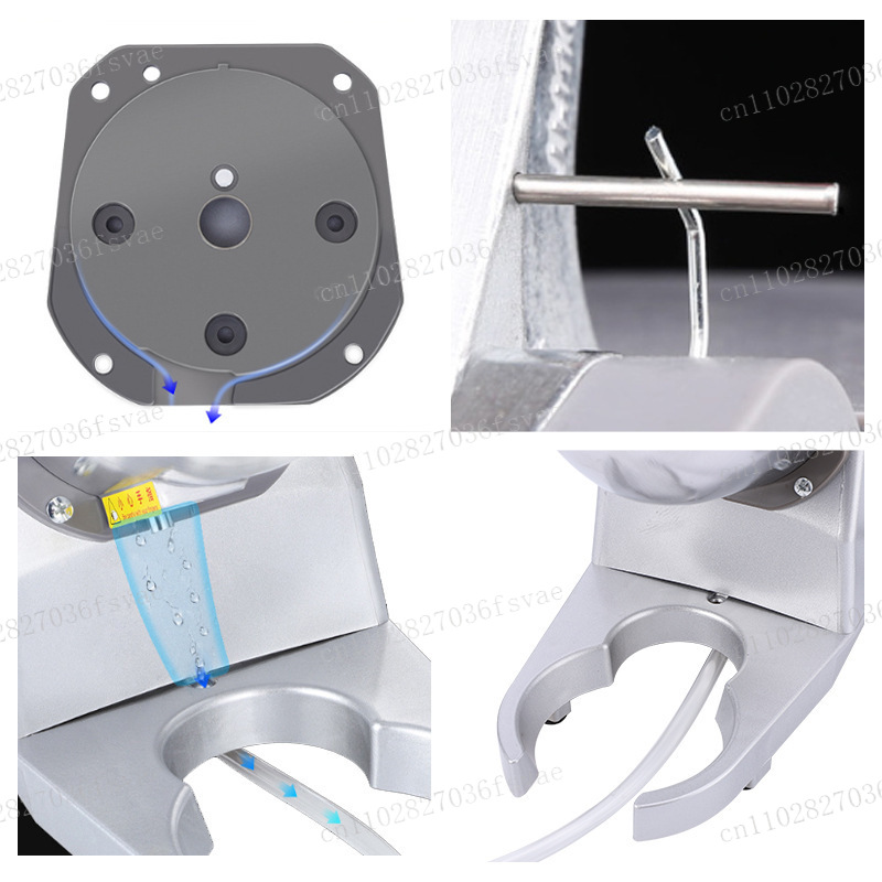 เครื่องบดน้ำแข็งใบมีดคู่ สำหรั - Commercial Kitchen Ice Machine บทวิจารณ์และราคา